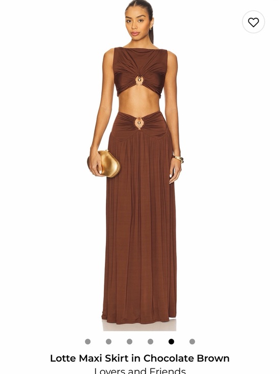 Lovers + Friends Dresses & Skirts - Lovers + Friends Brown Lottie Maxi Skirt